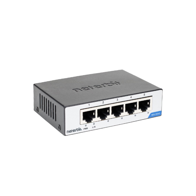 سوئیچ شبکه 5 پورت نتربیت مدل NES-1005C