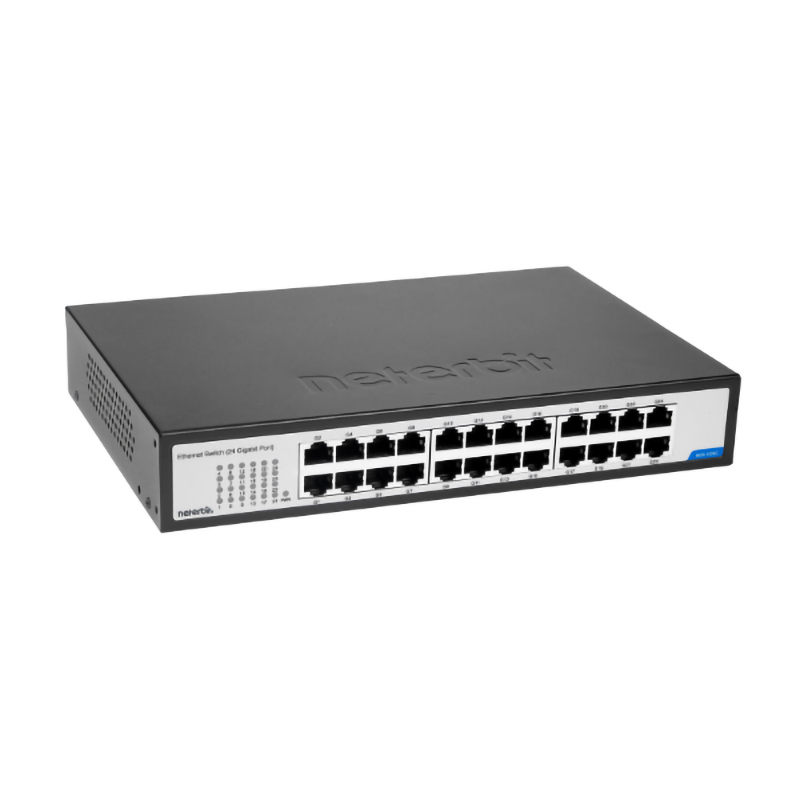 تصاویر سوئیچ شبکه 24 پورت گیگابیتی نتربیت مدل NGS-1024C