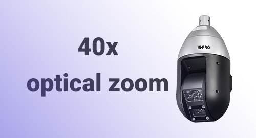 زوم اپتیکال 40 برابری با تثبیت هوشمند تصویر