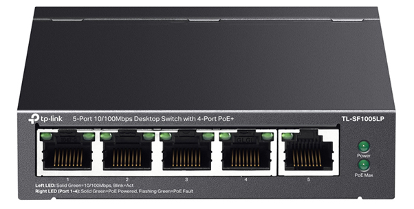 پشتیبانی از PoE برای توان‌دهی هوشمند