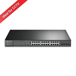 سوئیچ شبکه 24 پورت تی پی لینک مدل TL-SG3428MP