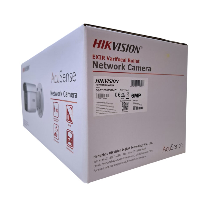 کارتن دوربین مداربسته هایک ویژن DS-2CD2663G2-IZS