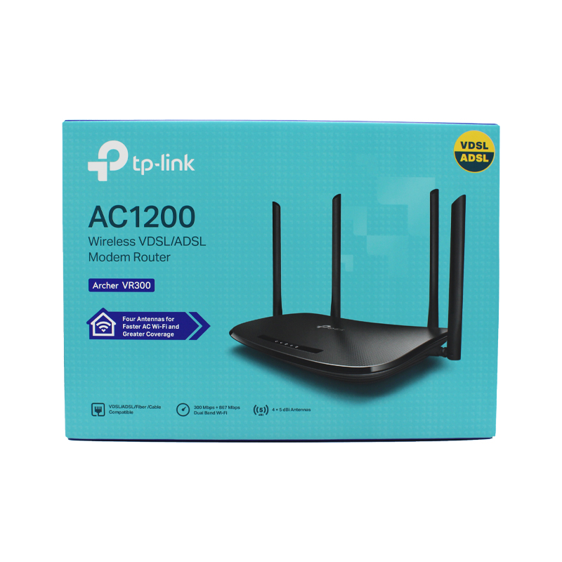 عکس‌های مودم روتر بیسیم VDSL/ADSL تی پی لینک مدل Archer VR300
