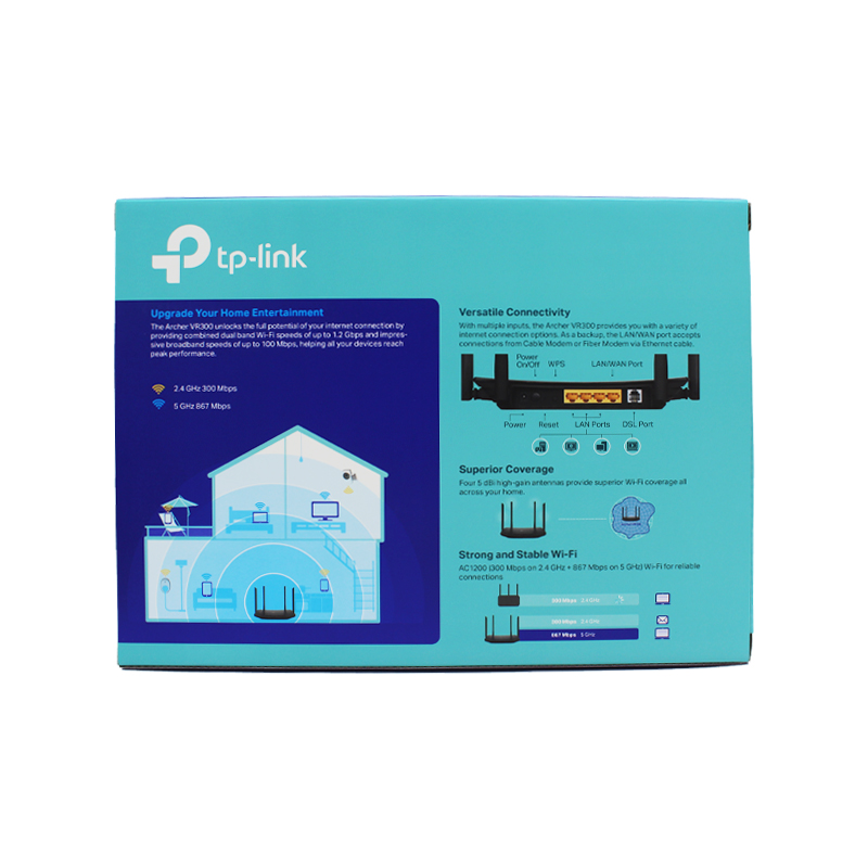 مودم روتر بیسیم VDSL/ADSL تی پی لینک مدل Archer VR300