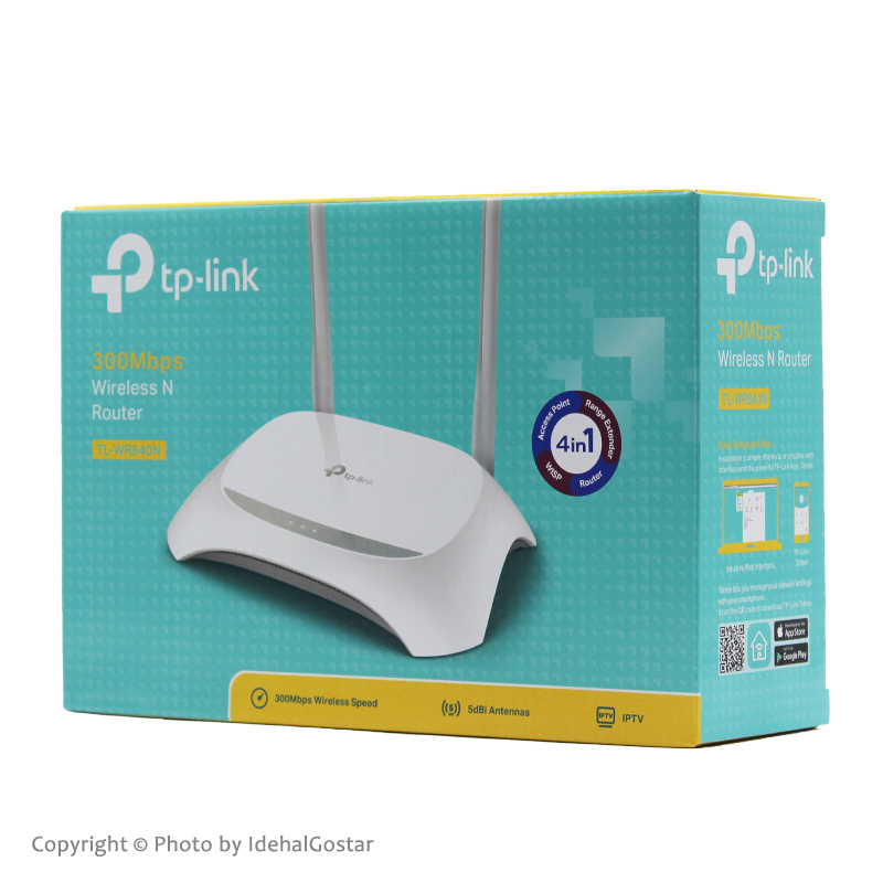 تصاویر روتر بیسیم تی پی لینک مدل TL-WR840N