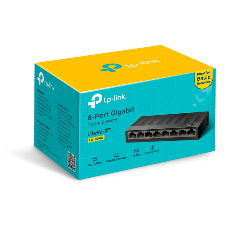 تصاویر سوئیچ 8 پورت تی پی-لینک LS1008G
