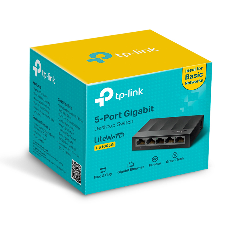 سوئیچ 5 پورت گیگ تی پی لینک LS1005G