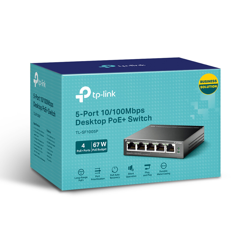 سوئیچ شبکه 5 پورت تی پی لینک مدل TL-SF1005P