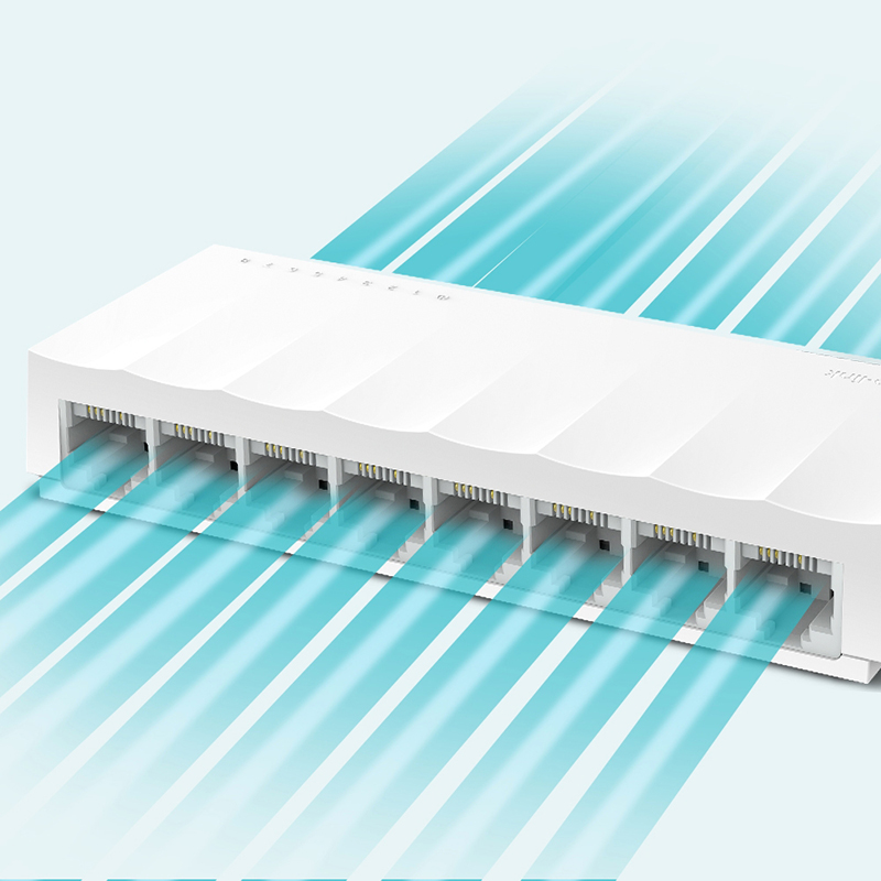 تصاویر سوئیچ 8 پورت تی پی لینک مدل LS1008