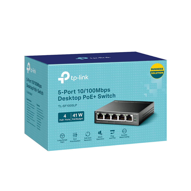 تصاویر سوئیچ شبکه 4 پورت تی پی لینک مدل TL-SF1005LP