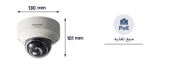 طراحی و ساخت دوربین مدار بسته WV-S2131