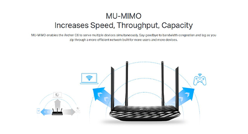 افزایش سرعت، توان عملیاتی و ظرفیت با فناوری MU-MIMO