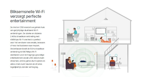 وای‌فای پر سرعت و بی‌نقص 