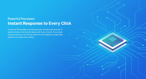 پردازنده‌ای قدرتمند، واکنشی آنی به هر فرمان