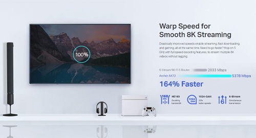 سرعت Warp: پخش روان 8K و استریم بدون مرز