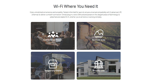 وای‌فای در هر کجا که نیاز دارید در دسترس شماست