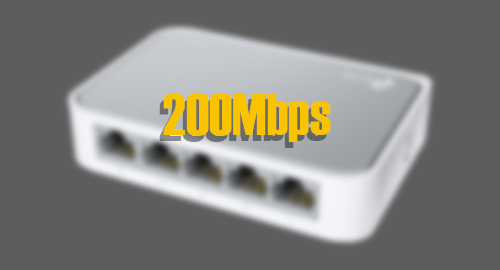 پشتیبانی از سرعت 10/100 با حالت فول دوپلکس تا 200Mbps