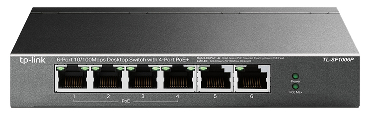 پشتیبانی از PoE+ (802.3af/at)