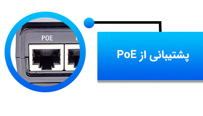 پشتیبانی از PoE 