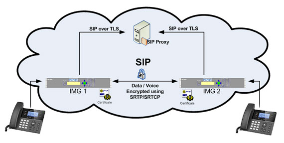 امنیت شبکه TLS و SRTP