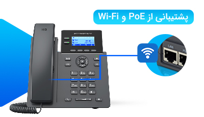 پشتیبانی از PoE و Wi-Fi