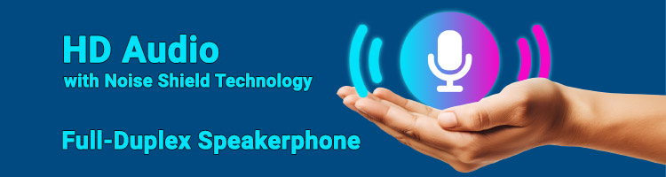 بلندگوی فول دوپلکس و صدای HD