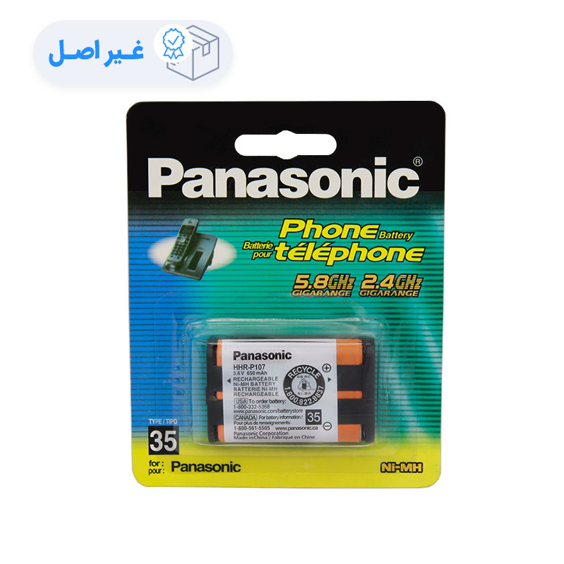 باتری تلفن پاناسونیک HHR-P107 غیر اصلی