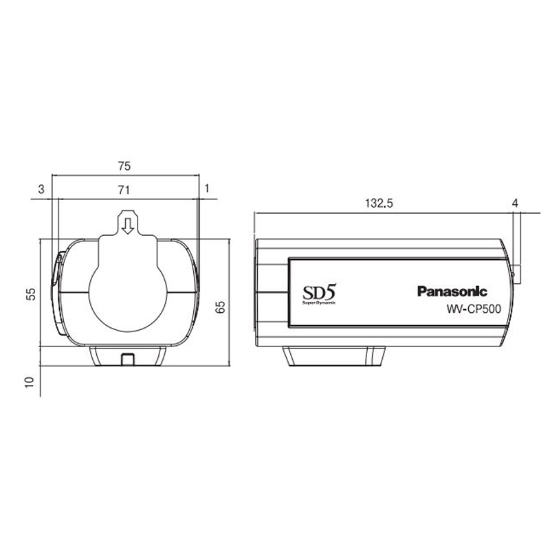 دوربین آنالوگ پاناسونیک WV-CP500