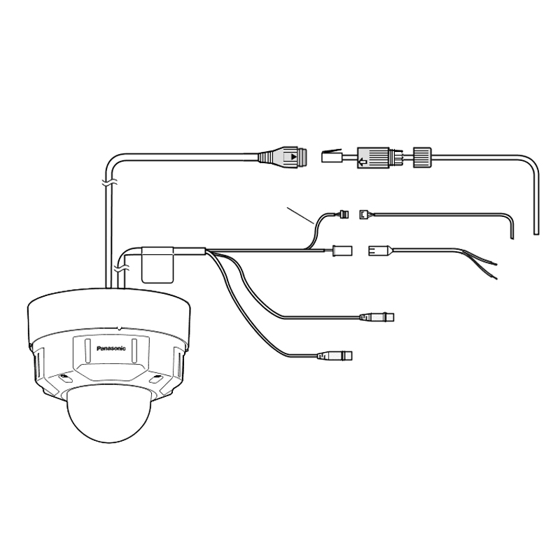 دوربین تحت شبکه پاناسونیک WV-S2531LTN